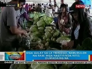 BP: Mga gulay sa La Trinidad, Benguet, nabubulok na raw