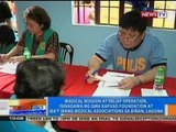 NTG: Medical mission at relief ops, isinagawa ng GMAKF at ibang medical assocs. sa Biñan, Laguna