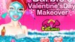 Барби и макияж ко дню святого Валентина! Игра для девочек! Видео для детей!