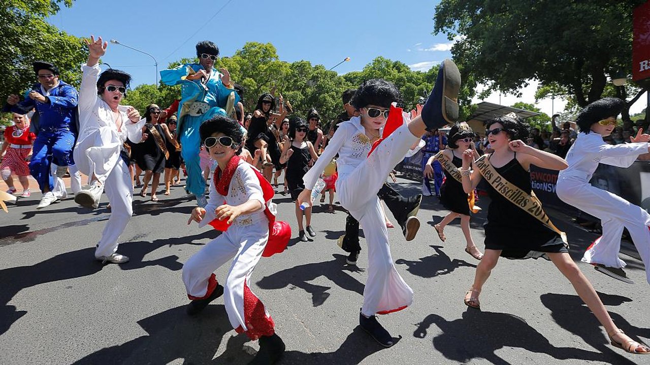 Making a song and dance for Elvis Presley