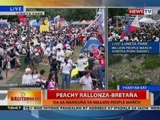 BT: Panayam kay Peachy Bretaña na isa sa nanguna sa Million People March sa Luneta