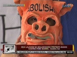 24 Oras: Mga lalahok sa protesta kontra pork barrel, handa na
