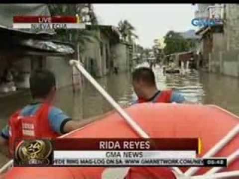 24 Oras: 9 barangay sa Nueva Ecija, hanggang dibdib ang baha