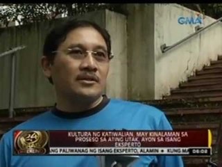 24 Oras: Kultura ng katiwalian, may kinalaman sa proseso sa ating utak, ayon sa isang eksperto