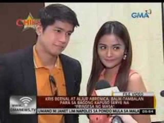 24 Oras: Kris at Aljur, balik-tambalan para sa bagong kapuso serye