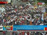 BP: Mga kalahok sa 'Million People March', nagmartsa patungong Mendiola