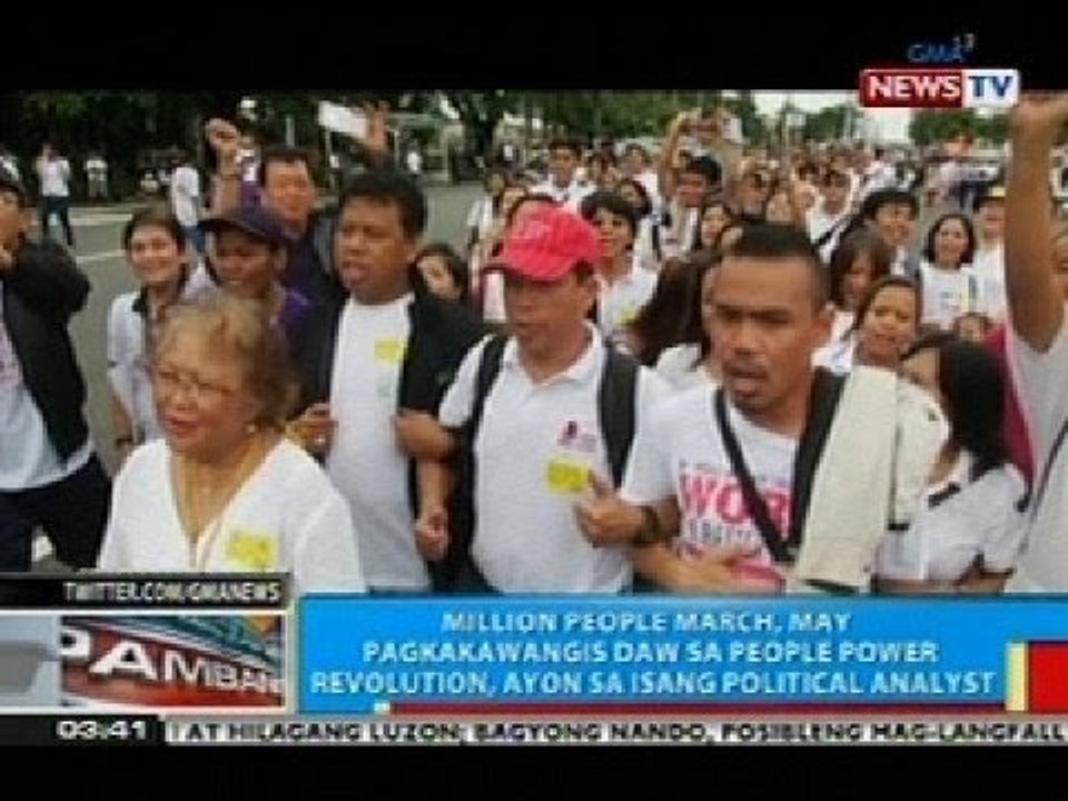 BP: Million People March, mat pagkakawangis sa...