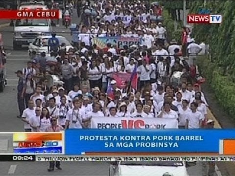 NTG: Protesta kontra pork barrel sa mga probinsya