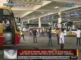 24Oras: Ilang bus driver, sabay-sabay na bumusina at nag-ingay bilang protesta sa southwest terminal