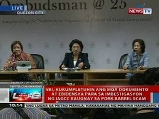 NTL: Presscon kaugnay sa binuong inter-agency anti-graft coordinating council