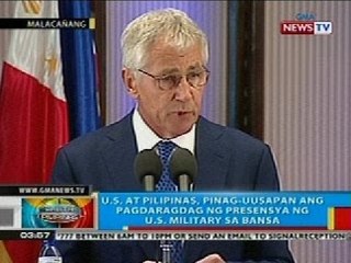 BP: Pagbisita ni U.S. Defense Sec. Chuck Hagel sa bansa, kinondena ng ilang grupo