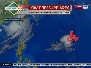 NTG: LPA sa loob ng PAR, patuloy na binabantayan