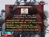 NTVL: Brownout ngayong araw hanggang sa weekend, posibleng maranasan sa Makati, Pasig at Pateros