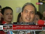QRT: Commitment order para mailipat sa Makati City jail si Napoles, hawak na ng CIDG