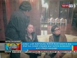 BP: Pagsuko ni Janet Lim-Napoles kay PNoy, scripted ayon sa ilang grupo