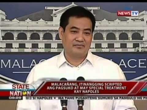 SONA: Pagsuko ni Napoles, scripted at cover-up deal daw