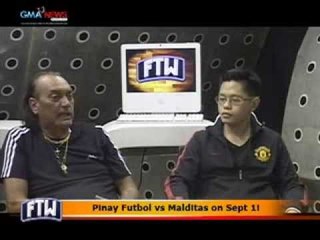 FTW: Pinay Futbol vs Malditas on Sept 1!