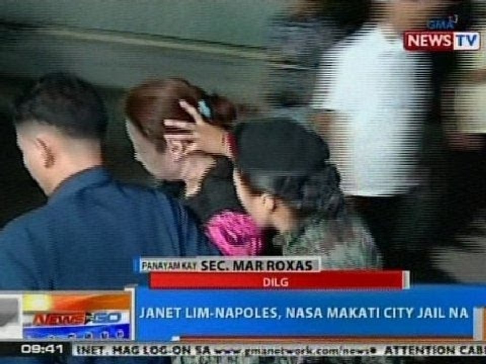 NTG: Panayam kay DILG Sec. Mar Roxas kaugnay pa rin sa pagsuko at pagkaka-detain kay Napoles
