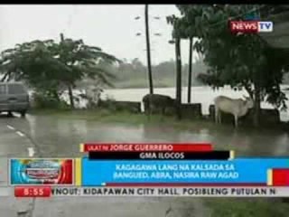 BP: Kagagawa lang na kalsada sa Abra, nasira raw agad