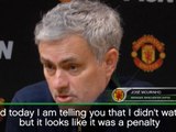 It looked like a penalty - Mourinho