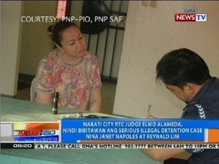 Judge Elmo Alameda, hindi bibitawan ang case nina Janet Napoles at Reynald Lim