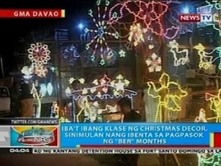 BP: Iba't ibang klase ng christmas decor, sinimulan nang ibenta sa pagpasok ng "ber" months
