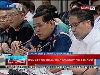 NTL: Budget ng DILG, tinatalakay ng senado