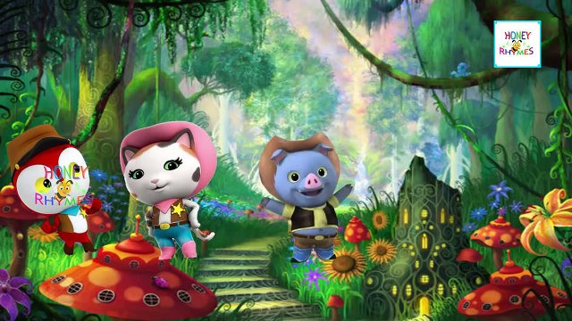 Sheriff Callie Wild West Finger Family Cartoon Children Songs | Sheriff Callie Wild Daddy Finger