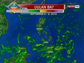 Malakas na ulan at hangin sa Maynila, dahil sa Thunderstorm na dala ng easterlies at ITCZ