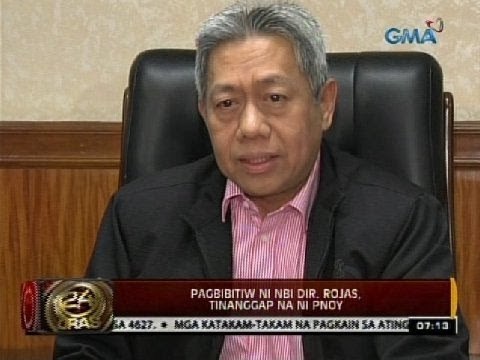 24 Oras: Pagbibitiw ni NBI Dir. Rojas, tinanggap na ni PNoy