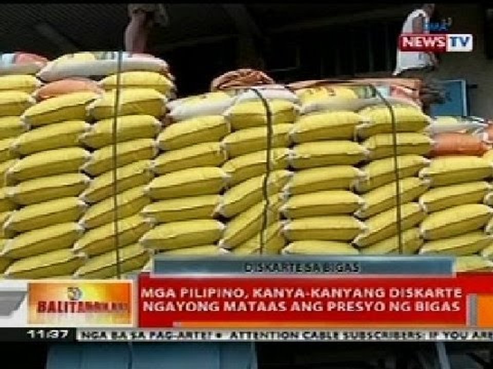 BT: Mga Pilipino, kanya-kanyang diskarte ngayong mataas ang presyo ng bigas