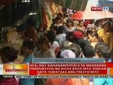 BT: NFA: May nananamantala sa mababang produksyon ng bigas bago mag-anihan kaya tumaas ang presyo