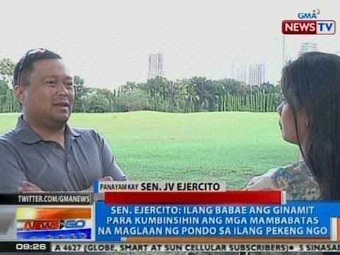NTG: Ejercito: Ilang babae ang ginamit para maglaan ng pondo ang mga mambabatas sa ilang pekeng NGO