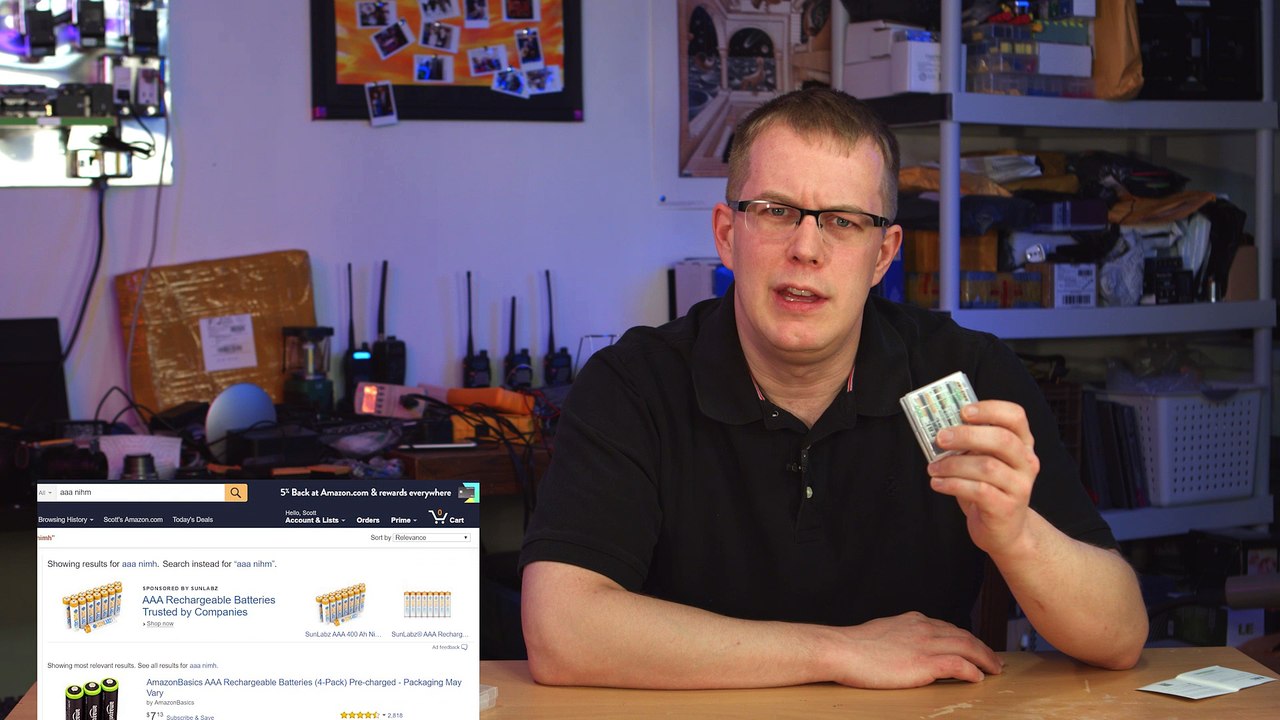 EBL AAA Cell Comparison: 800mAh vs. 1100mAh Batteries