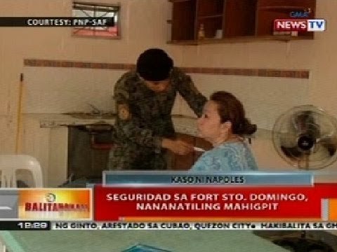 BT: Seguridad sa Fort Sto. Domingo, Laguna, nananatiling mahigpit