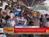 BT: Grandstand na ginawang evacuation center ng mga lumikas na residente sa Zamboanga, siksikan na