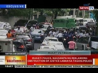 BT: Makati police, nagsampa ng reklamong obstruction of justice vs Taguig police
