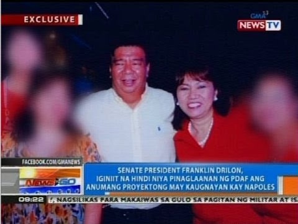 Sen. Drilon, iginiit na hindi niya pinaglaanan ng PDAF ang proyektong may kaugnayan kay Napoles
