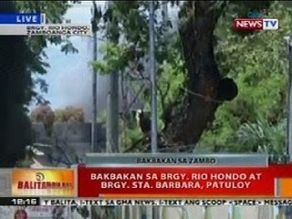 BT: Bakbakan sa Brgy. Rio Hondo at Brgy. Sta. Barbara, Zamboanga, patuloy