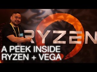 Seeing Ryzen + Vega in action at AMD!