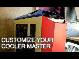Custom PC build materials @ Cooler Master - CES 2017