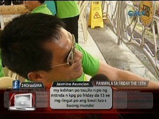 24 Oras: #24Oras: Ano ang paniwala ng publiko sa Friday the 13th?