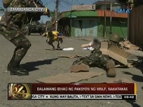 24 Oras: Dalawang bihag ng paksyon ng MILF, nakatakas