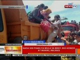 BT: Nasa 300 pamilya mula sa Brgy. Rio Hondo at Mariki, Zamboanga, inilikas