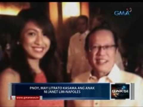 PNoy, nakunan ng litrato kasama ang anak ni Janet Napoles pero itinangging magkakilala sila