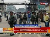 BT: Rebeldeng grupo at militar, muling nagkabakbakan sa Lamitan, Basilan