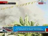 BP: Sunog, sumiklab sa Brgy. Sta. Barbara at Brgy. Rio Hondo sa Zamboanga