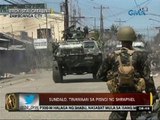 24 Oras: Sundalo, tinamaan sa pisngi ng shrapnel