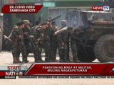SONA: Paksyon ng MNLF at militar, muling nagkaputukan sa Day 3 ng stand off sa Zamboanga City