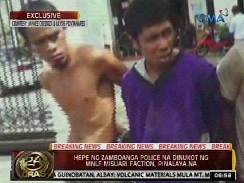 24Oras: 3 miyembro ng MNLF, nahuli matapos magtangkang tumakas